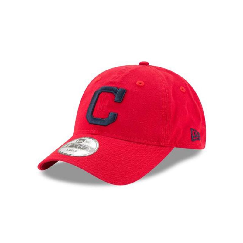 MLB Cleveland Indians Core Fit Alt 49Forty Fitted (HAY3735) - Red New Era Caps